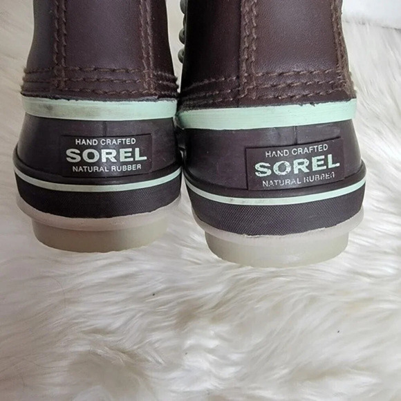 SOREL Premium Waterproof Snow winter Blizzard Boot  Snowglobe Women's sz 6 - Picture 8 of 9